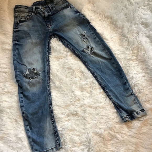 European Brand Next Faded Distressed Jeans 8 - Picture 3 of 3